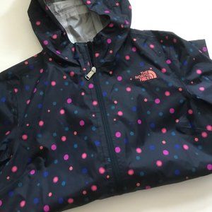 North face Women's Polka dot raincoat